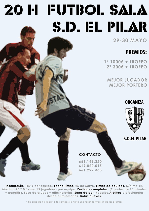 24 horas Fútbol Sala SD El Pilar